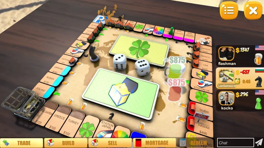 Скриншот 8 к игре Rento Fortune: Online Dice Board Game (大富翁)