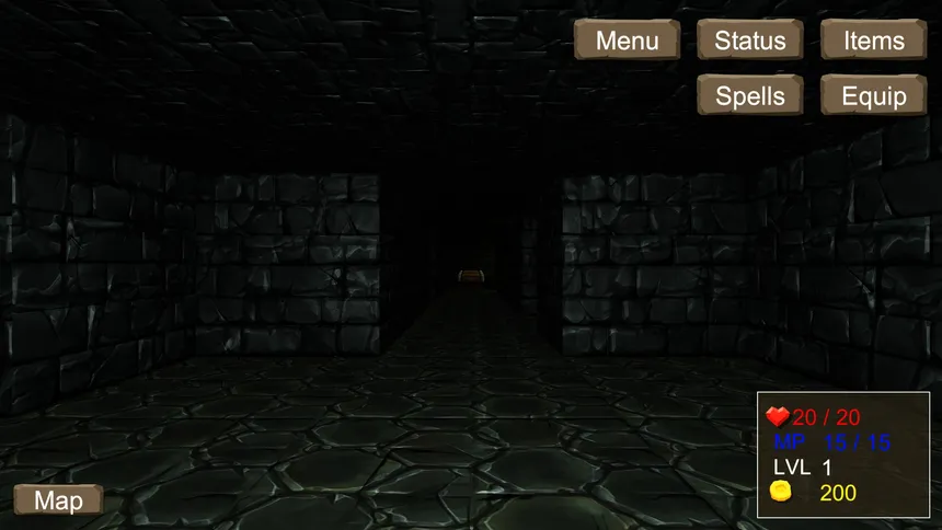 Скриншот 1 к игре Indeep | The casual dungeon crawler