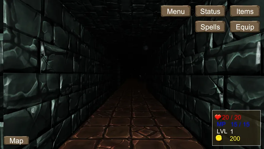 Скриншот 2 к игре Indeep | The casual dungeon crawler