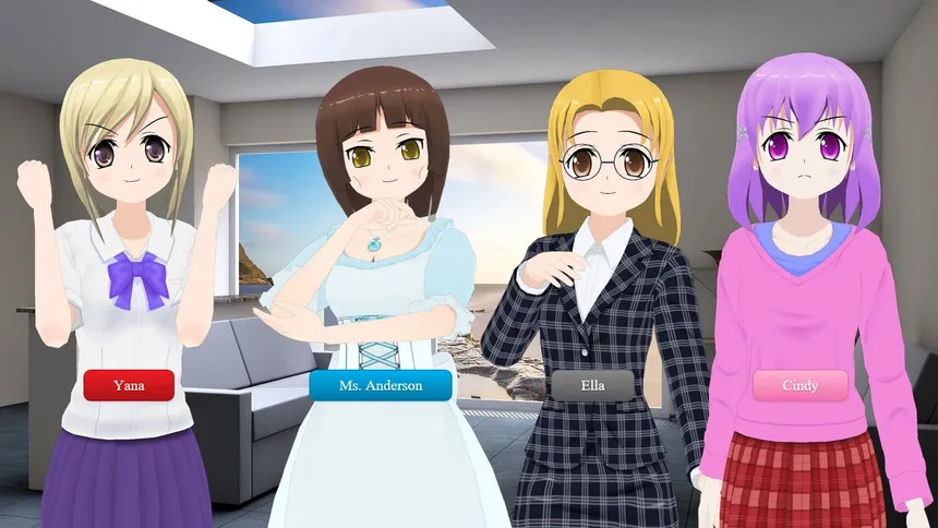 Скриншот 1 к игре Girls and Quiz