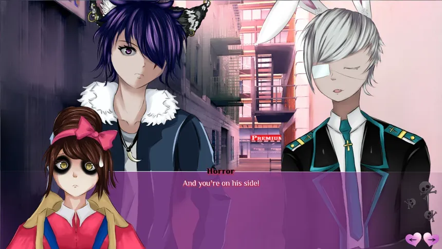 Скриншот 4 к игре Pink Rage Otome