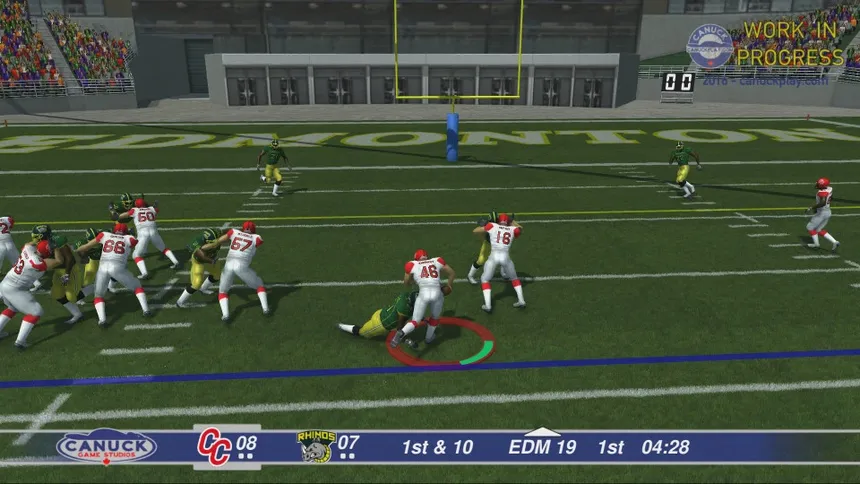 Скриншот 2 к игре Canadian Football 2017