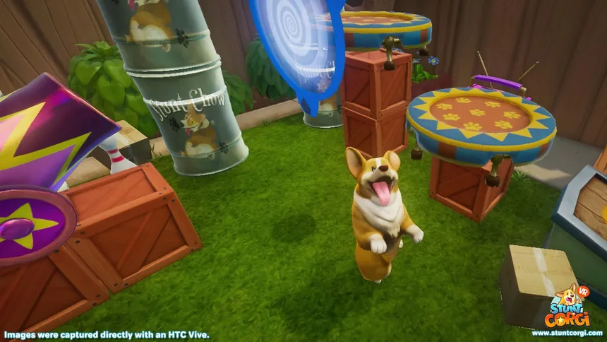 Скриншот 8 к игре Stunt Corgi VR