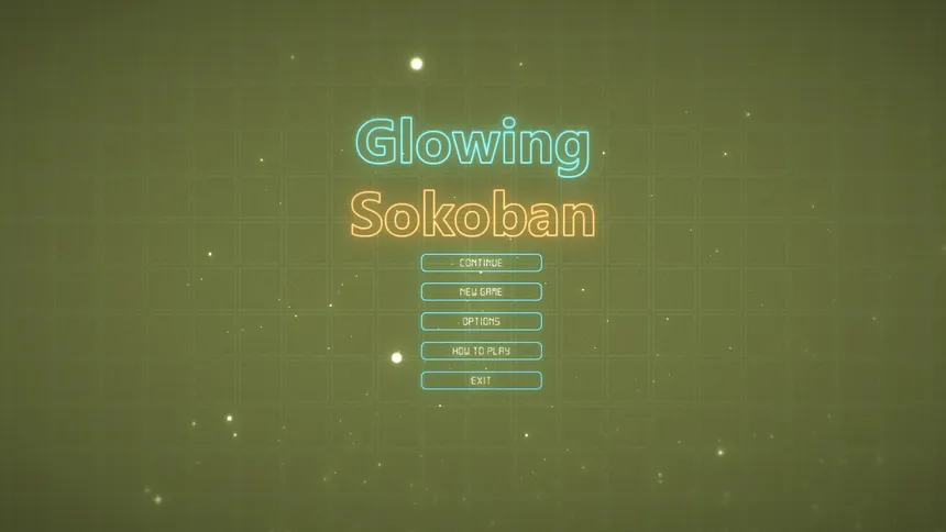 Скриншот 6 к игре Glowing Sokoban