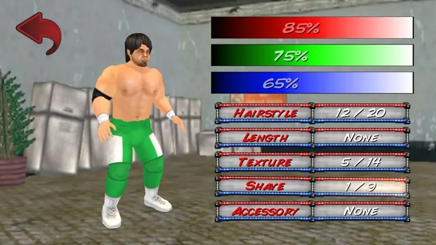 Скриншот 2 к игре Wrestling Revolution 3D