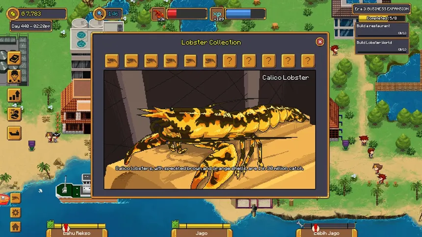 Скриншот 1 к игре Lobster Empire