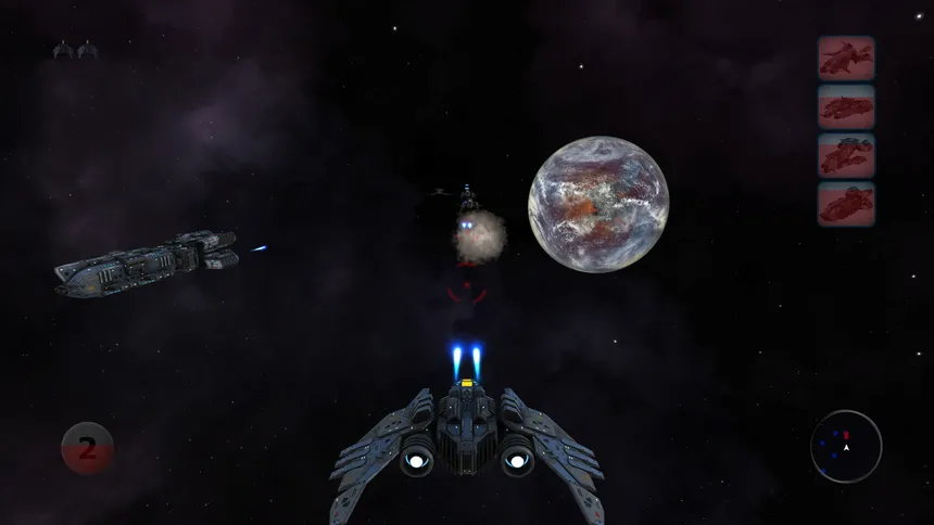 Скриншот 1 к игре Derelict Fleet