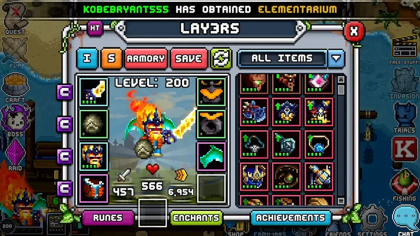 Скриншот 4 к игре Bit Heroes Quest