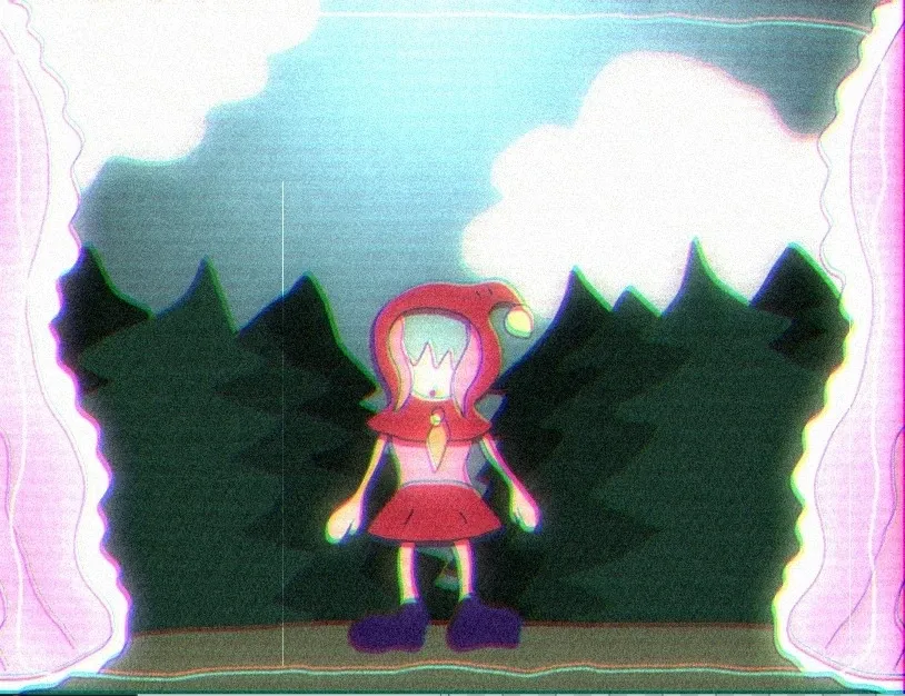 Скриншот 1 к игре The Miserable Crimson Hooded Girl