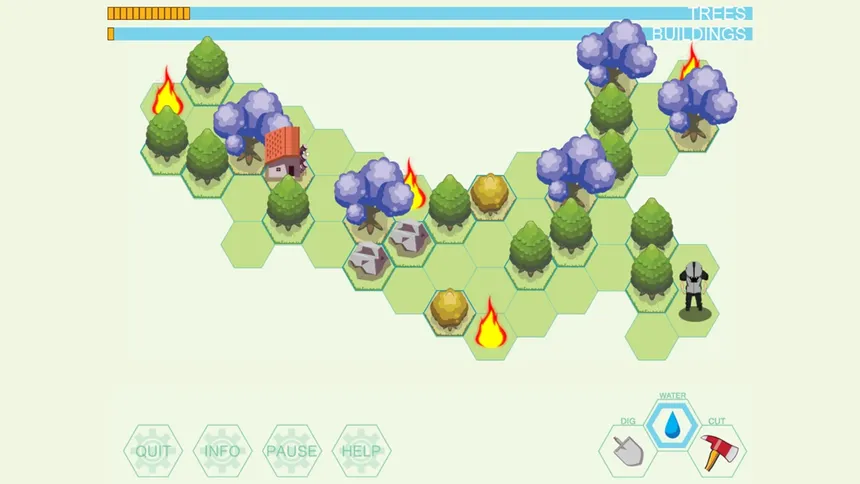 Скриншот 3 к игре Fire Fighter
