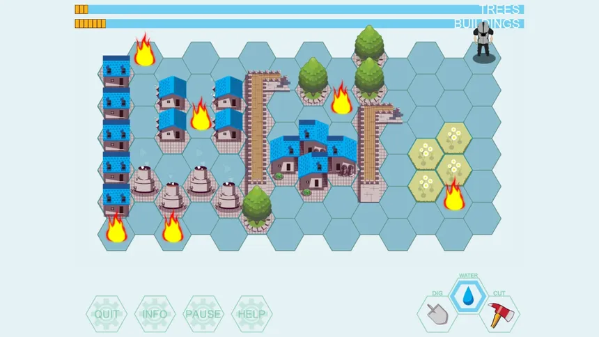 Скриншот 4 к игре Fire Fighter