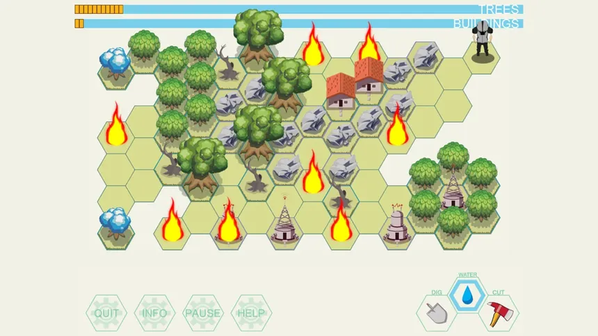 Скриншот 5 к игре Fire Fighter