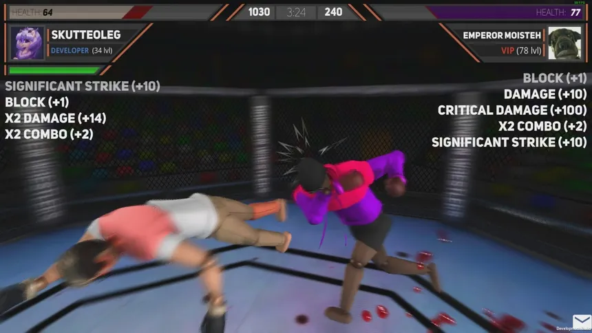 Скриншот 8 к игре Drunken Wrestlers 2