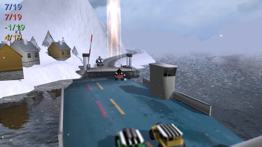 Скриншот 4 к игре Fjord battle racing