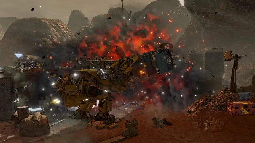 Скриншот 1 к игре Red Faction Guerrilla Re-Mars-tered