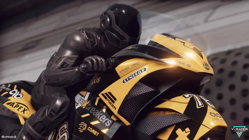 Скриншот 1 к игре VRacer Hoverbike