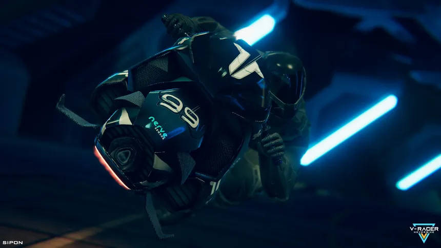 Скриншот 4 к игре VRacer Hoverbike