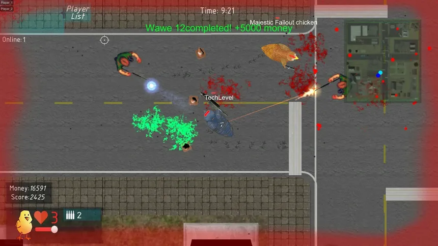 Скриншот 3 к игре Chicken Wars