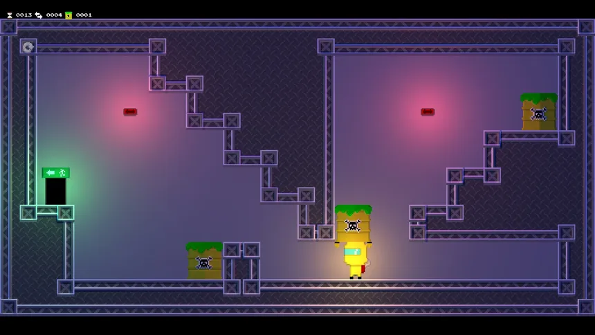 Скриншот 1 к игре BlockDude