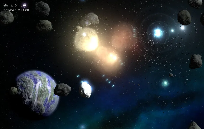 Скриншот 2 к игре Asteroids Millennium