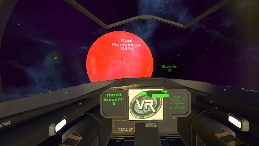 Скриншот 1 к игре Solar System Journey VR