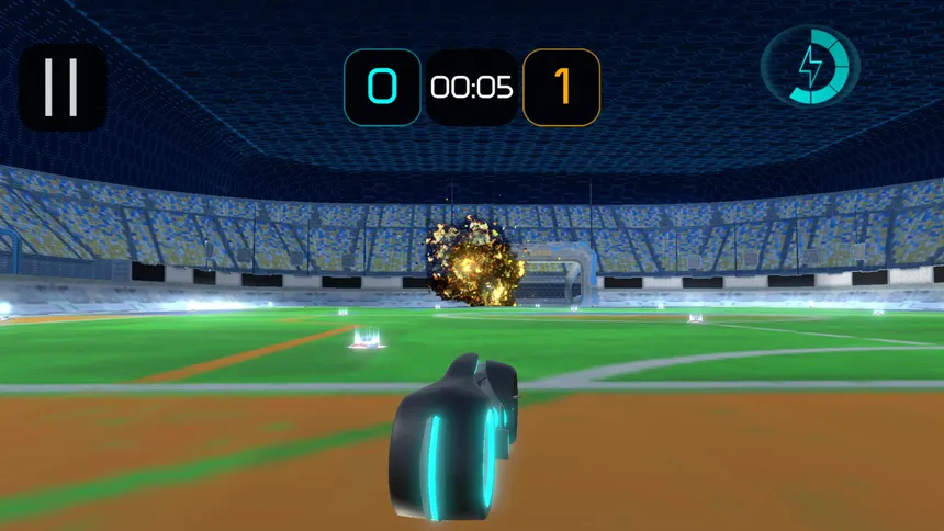 Скриншот 1 к игре Light Biker Hockey