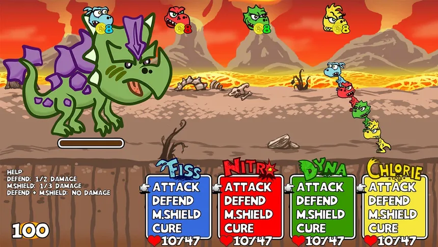 Скриншот 5 к игре Explosive Dinosaurs