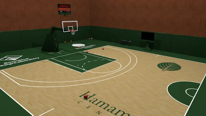 Скриншот 1 к игре VR SHOOT AROUND - Realistic basketball simulator -