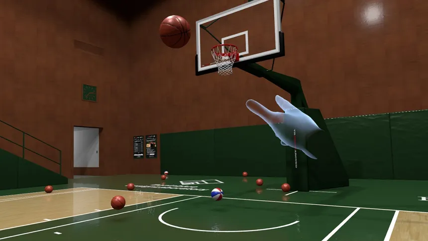 Скриншот 2 к игре VR SHOOT AROUND - Realistic basketball simulator -