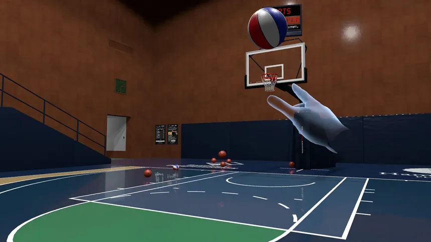 Скриншот 4 к игре VR SHOOT AROUND - Realistic basketball simulator -