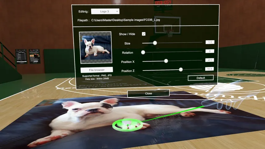 Скриншот 6 к игре VR SHOOT AROUND - Realistic basketball simulator -
