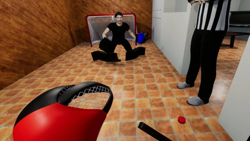 Скриншот 1 к игре Mini Hockey VR