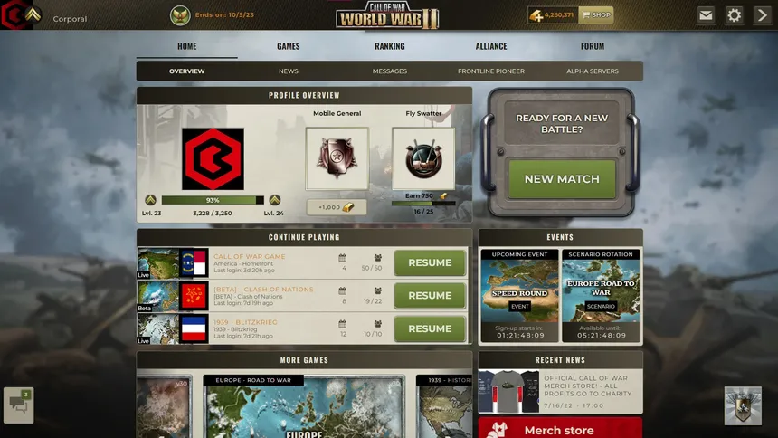 Скриншот 5 к игре Supremacy: Call of War 1942