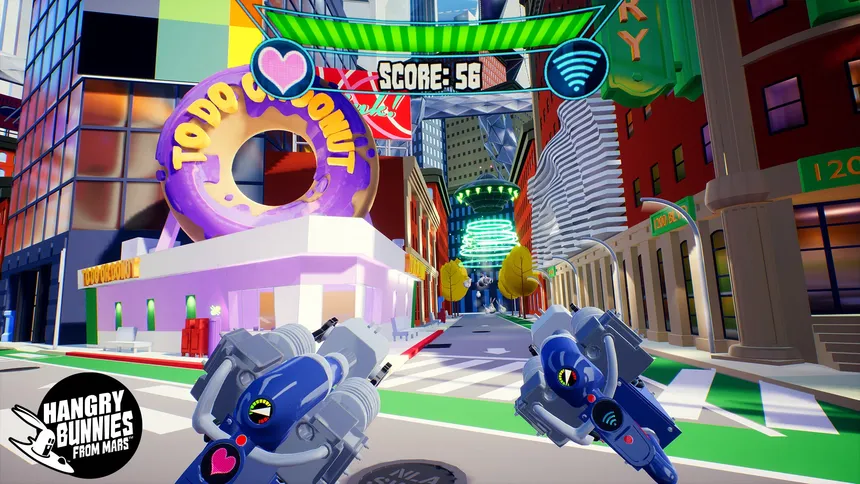 Скриншот 1 к игре Hangry Bunnies From Mars