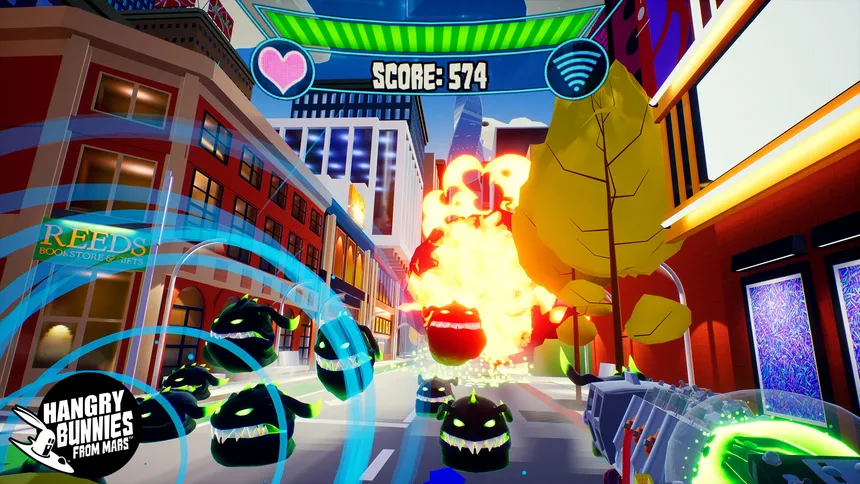 Скриншот 3 к игре Hangry Bunnies From Mars