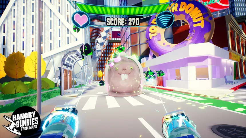 Скриншот 5 к игре Hangry Bunnies From Mars
