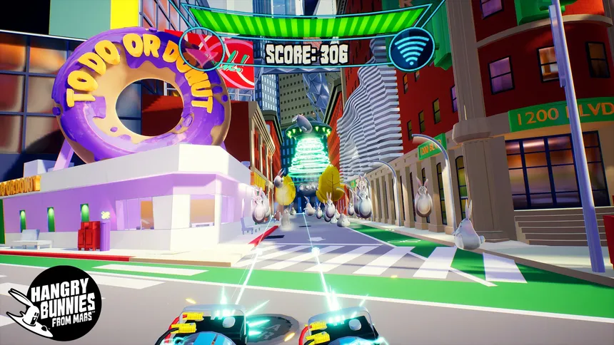 Скриншот 6 к игре Hangry Bunnies From Mars