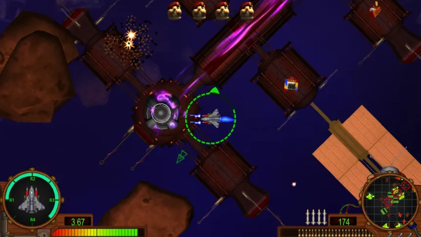 Скриншот 3 к игре Acorns Above: A World Gone Nuts