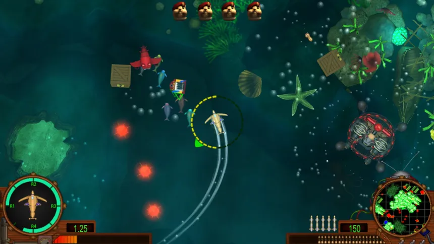 Скриншот 4 к игре Acorns Above: A World Gone Nuts