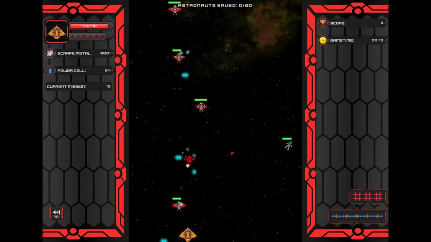 Скриншот 5 к игре Galaxy Annihilation