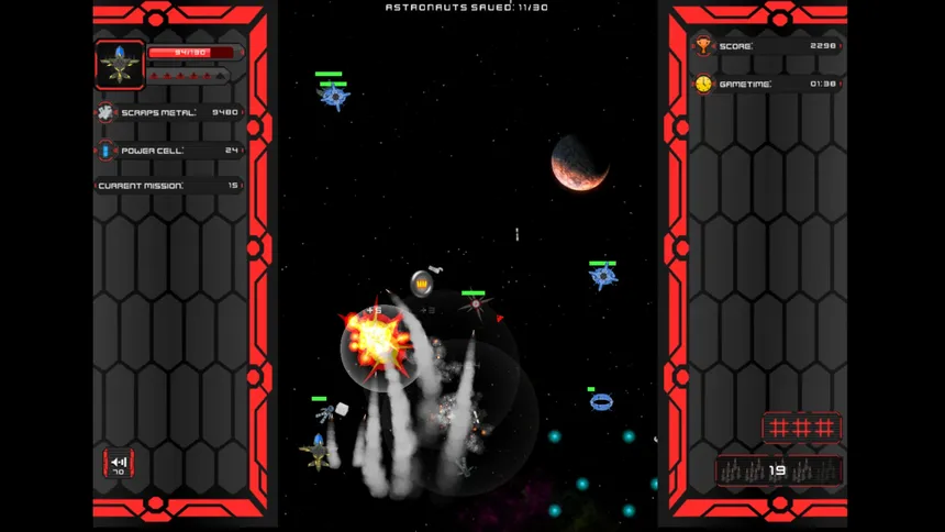 Скриншот 7 к игре Galaxy Annihilation