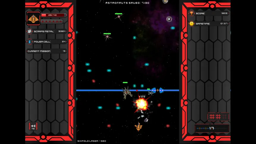 Скриншот 8 к игре Galaxy Annihilation