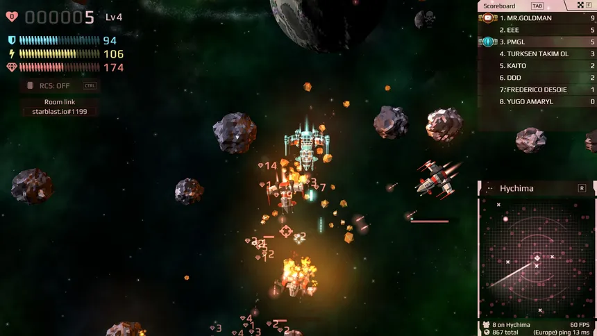 Скриншот 2 к игре Starblast