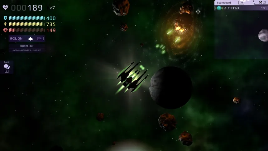Скриншот 4 к игре Starblast