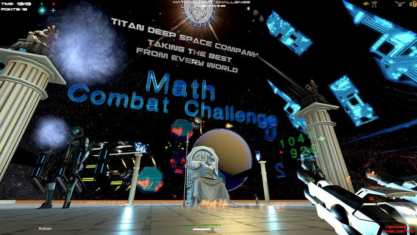 Скриншот 3 к игре Math Combat Challenge