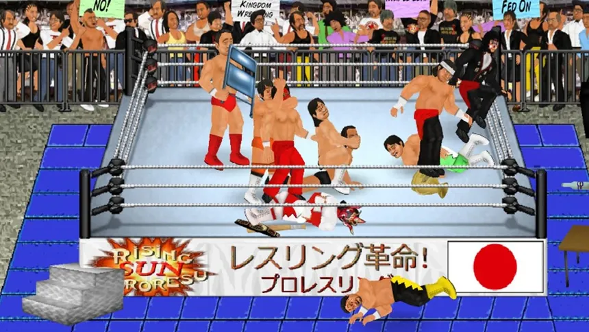 Скриншот 3 к игре Wrestling Revolution 2D