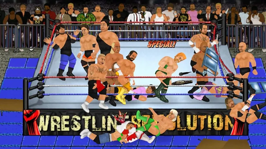 Скриншот 5 к игре Wrestling Revolution 2D
