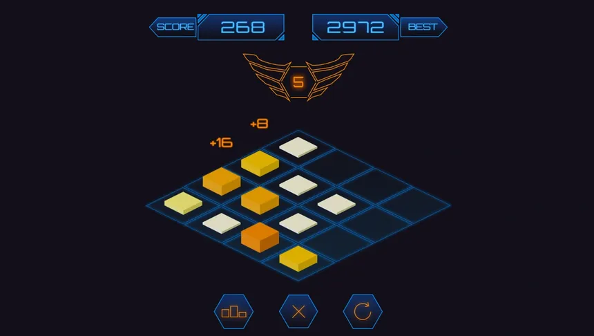 Скриншот 1 к игре THE 2048
