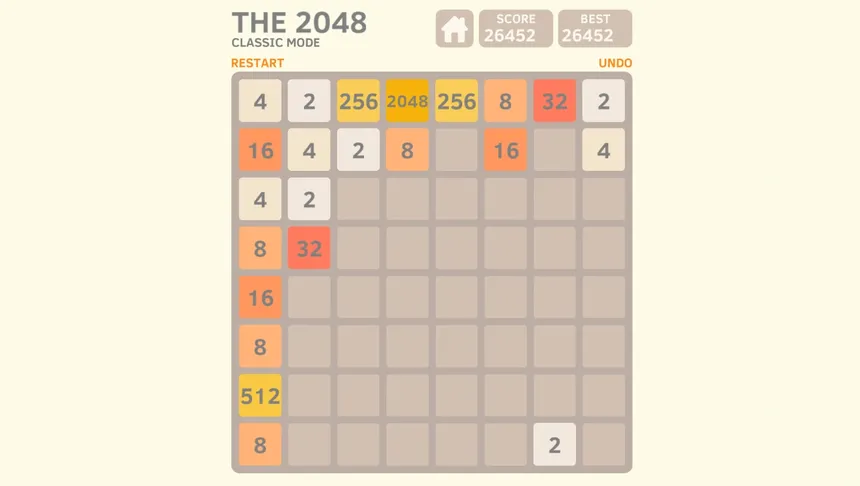 Скриншот 4 к игре THE 2048