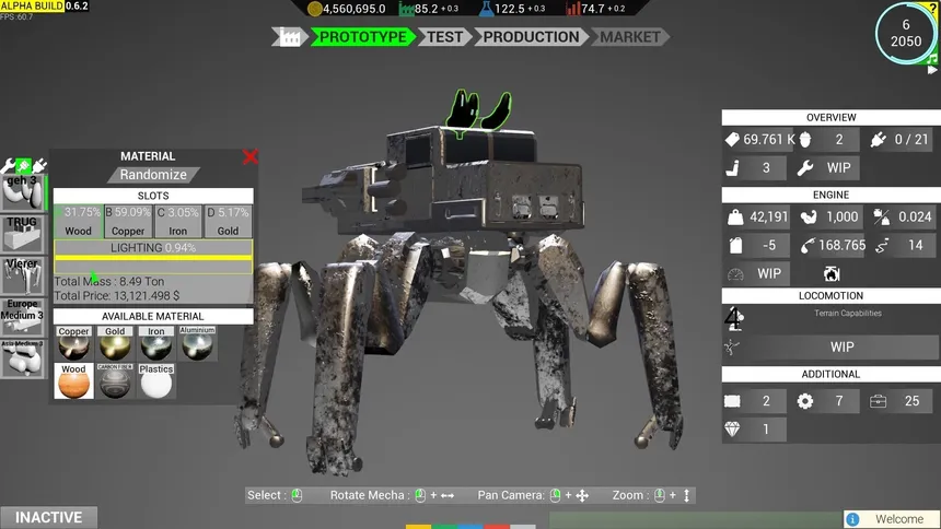 Скриншот 3 к игре Mechsprofit: Mech Tycoon Simulator